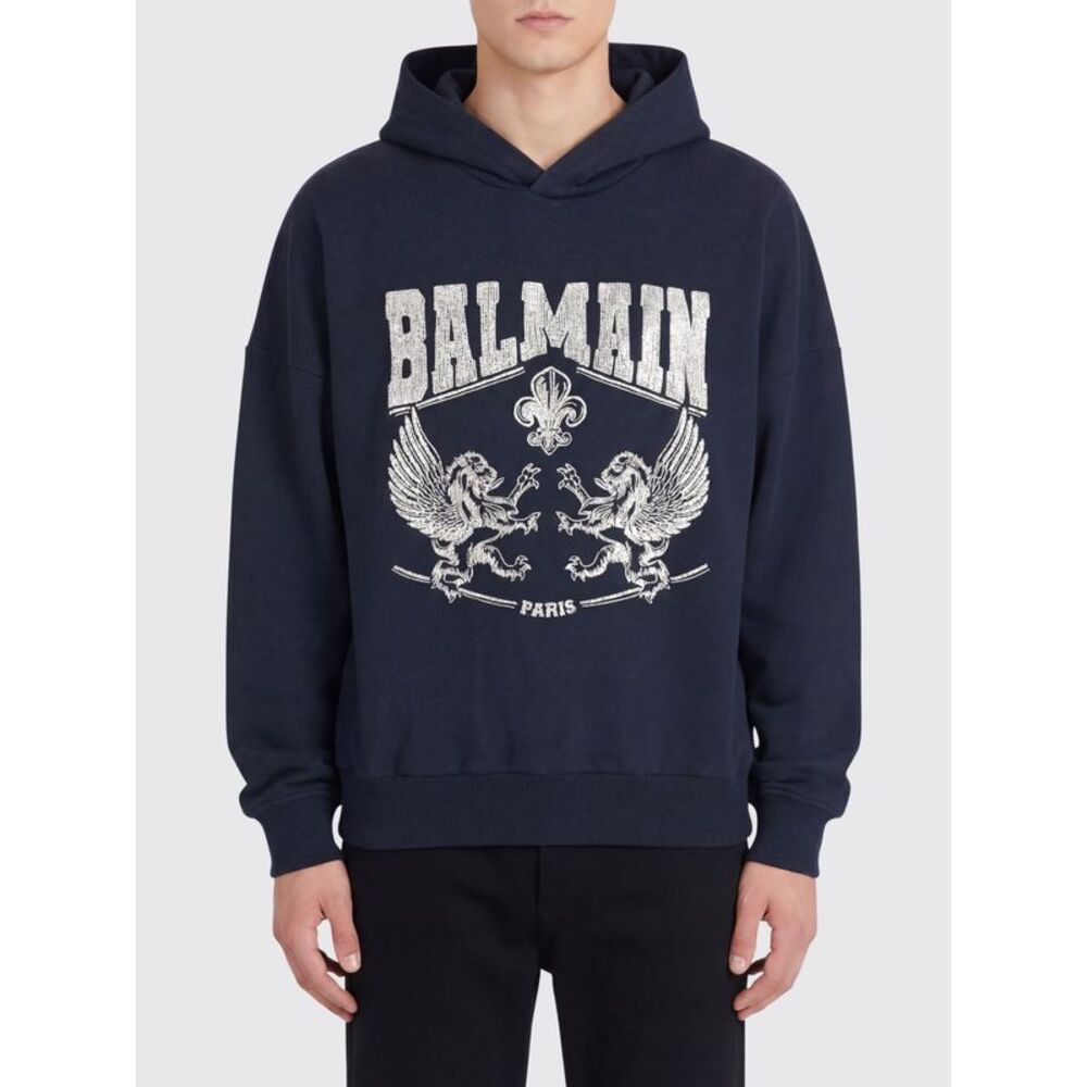 Balmain Sweatshirt Men Black